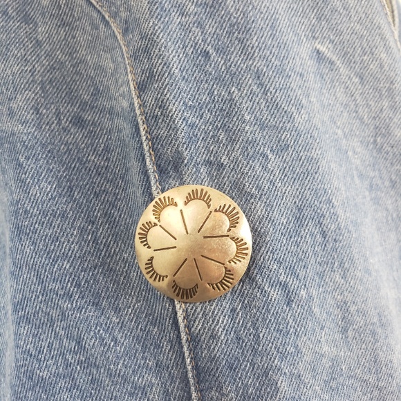 Saddle Ridge Vintage Collection Denim Jacket sz M - Picture 7 of 8